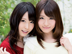 【レズ】痴女と変態の萌え照れレズ 有村千佳＆初美沙希